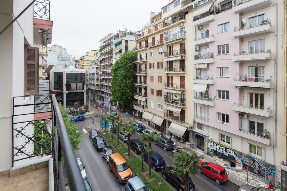 Ferienwohnung Hippodrome Flatlet Thessaloniki Exterior foto